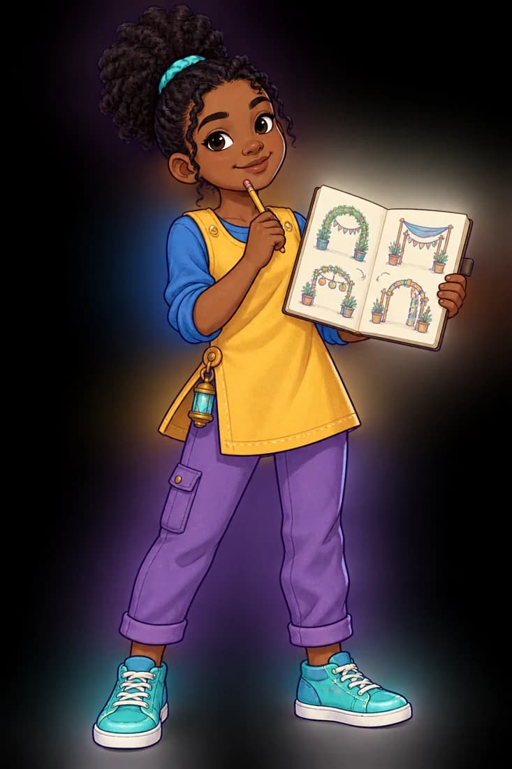 Asha, a young Starmere designer