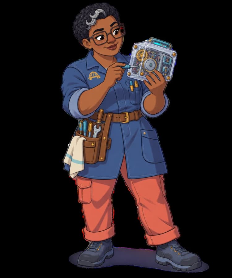 Nessa Coil, a character from the Starmere world