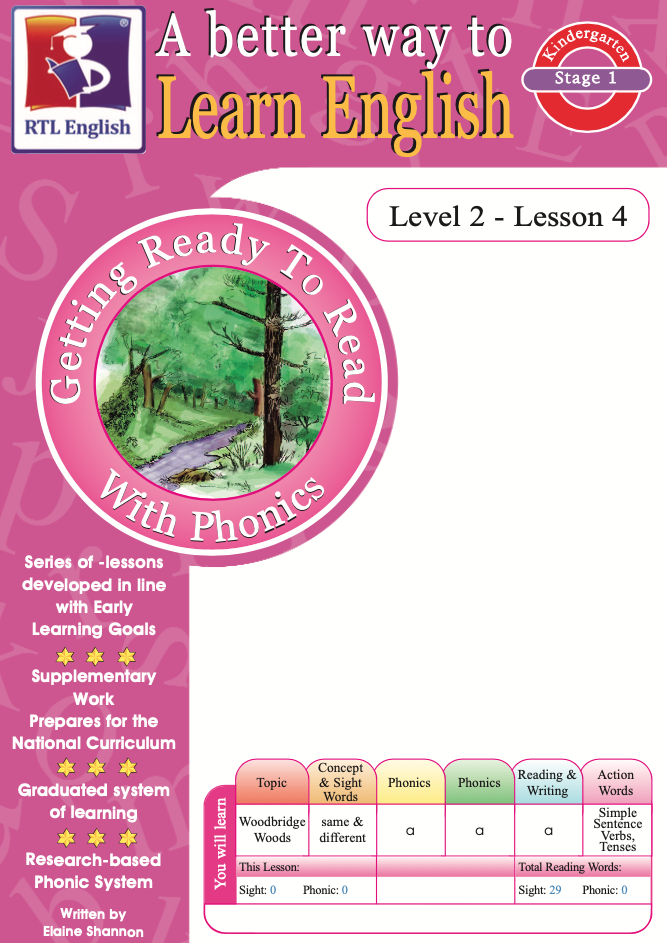 RTL English Level 2, Book 4 cover